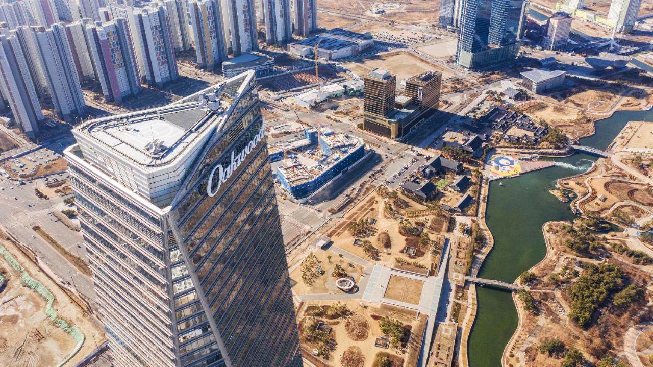 Oakwood Premier Incheon Aparthotel Exterior photo